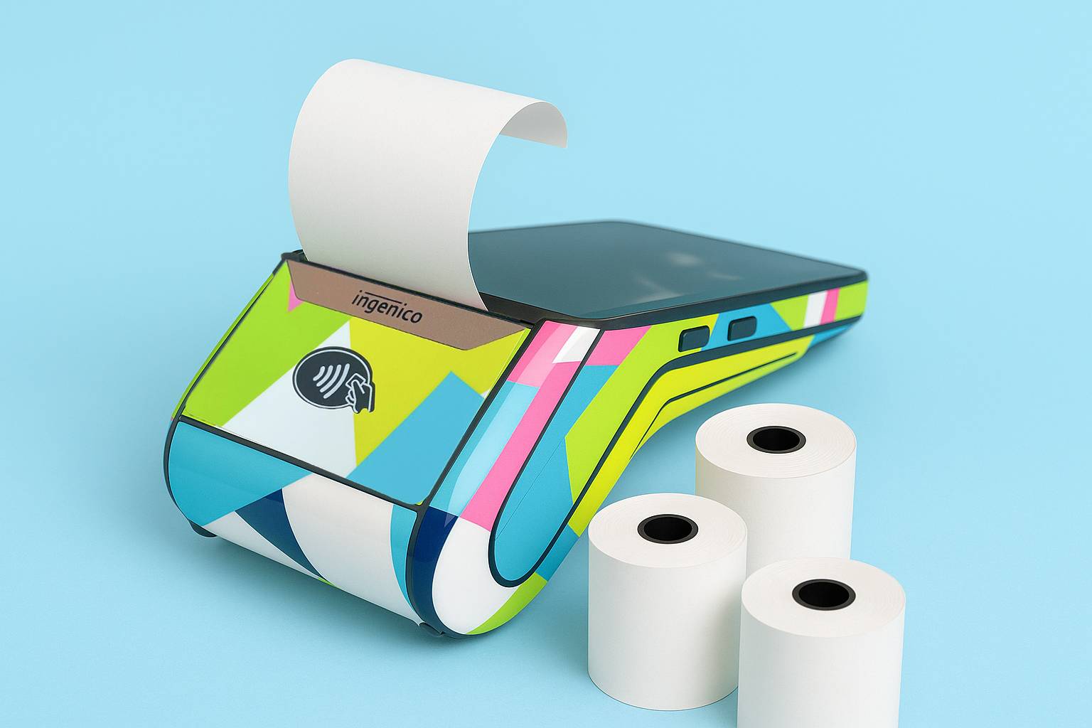 Rouleaux pour terminaux de paiement et caisses